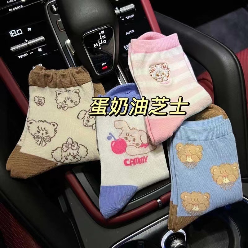 小红书同款mikko甜美日系袜