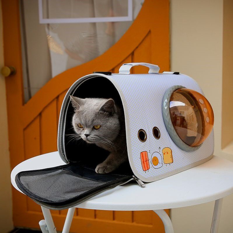 猫包便携外出包大容量太空舱背包狗狗猫咪猫笼子猫箱防应激宠物包