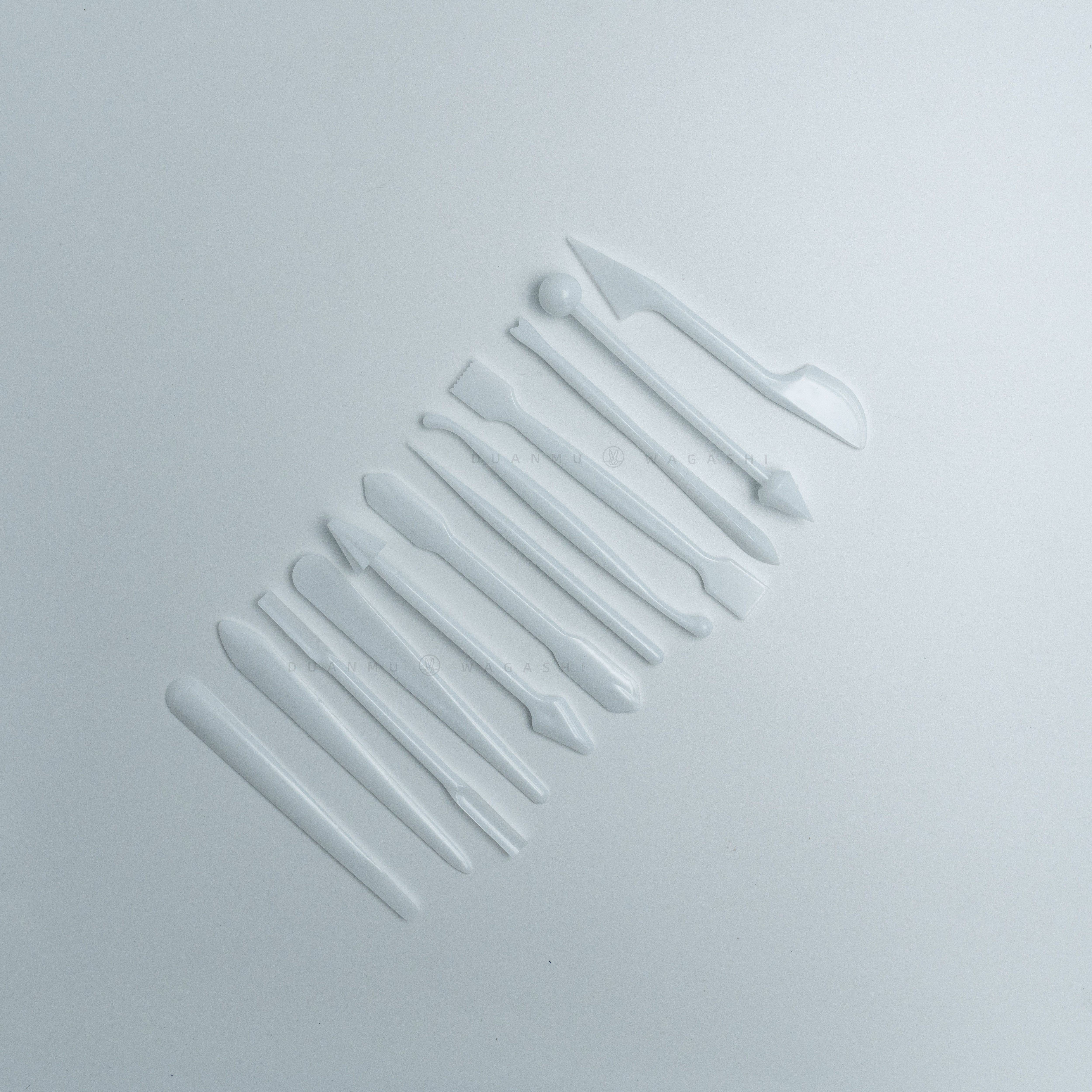 面人面塑工具12件套DIY烘焙翻糖蛋糕塑形雕刻组粘土软陶