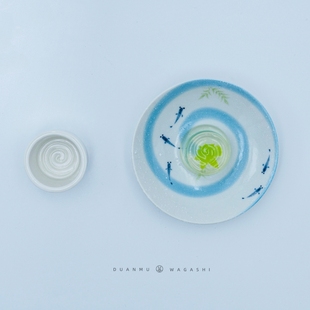 日本羊羹锦玉羹流果子模具手工和菓子端木和果子工具陶瓷