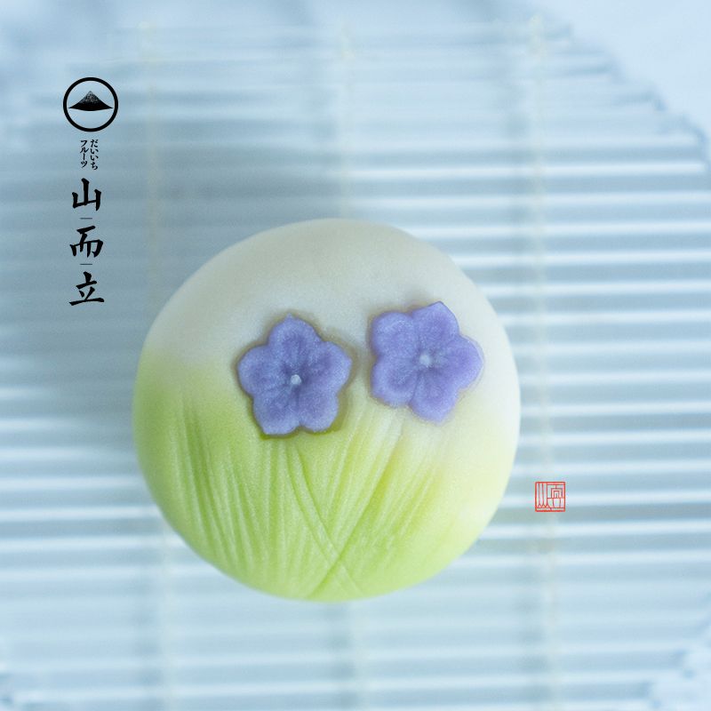 日本和果子唐果子工具桔梗花芯棒翻糖软陶压模茶果子模具端木