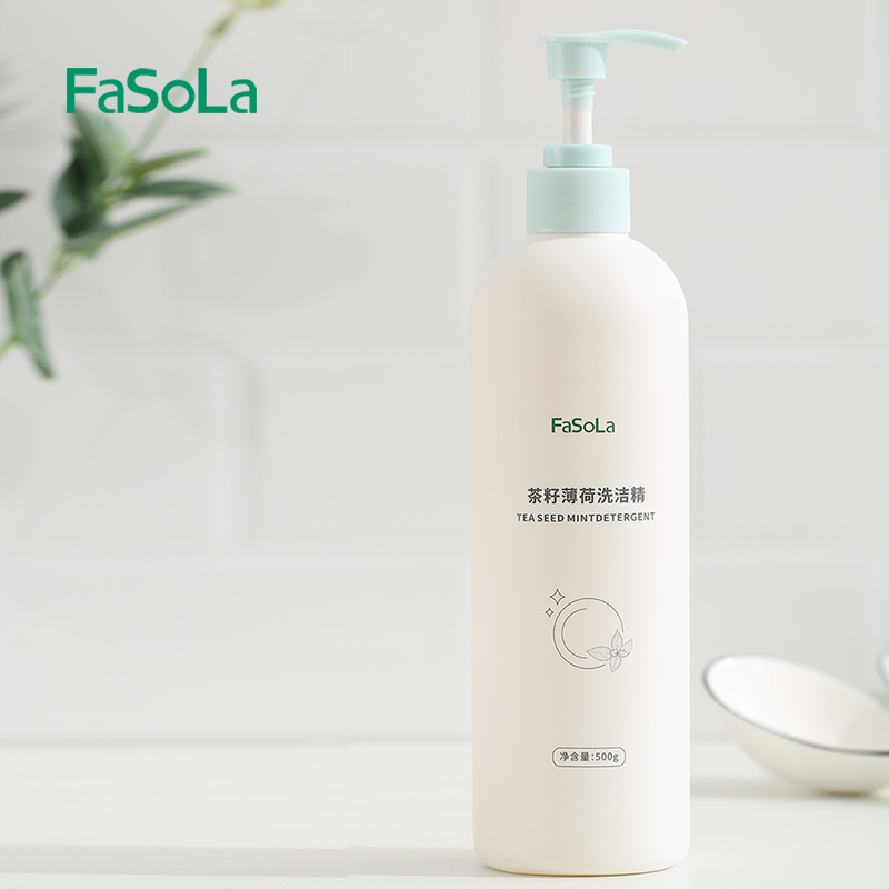 茶籽薄荷奶瓶中性不伤手洗洁精