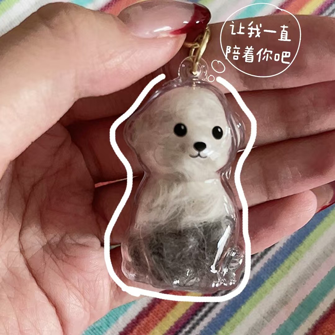毛孩子纪念毛发收集挂件遗毛收纳包挂件钥匙扣汪汪毛球收藏纪念,节庆用品/礼品,钥匙扣,淘宝优惠券,粉丝福利购,淘宝优惠卷