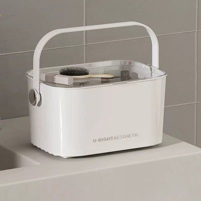 手提洗澡篮学生宿舍洗漱用品收纳篮子浴室沐浴洗浴拎篮浴筐沥水篮