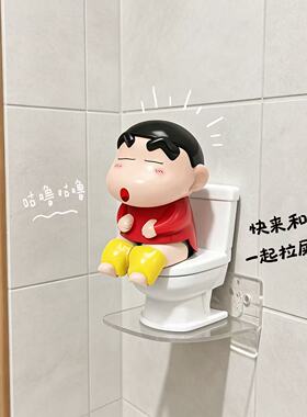 谁懂啊！如厕搭子小新摆件上线