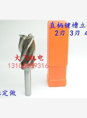 高质量直柄键槽立铣刀41 41.05 41.1 41.15 41.2 2 3 4刃非标