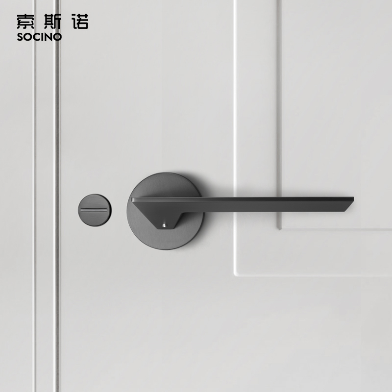 索斯诺门锁卧室静音现代北欧锁具