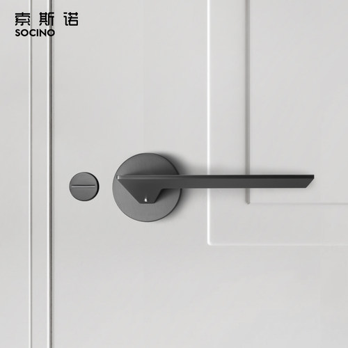 索斯诺门锁卧室静音现代北欧锁具
