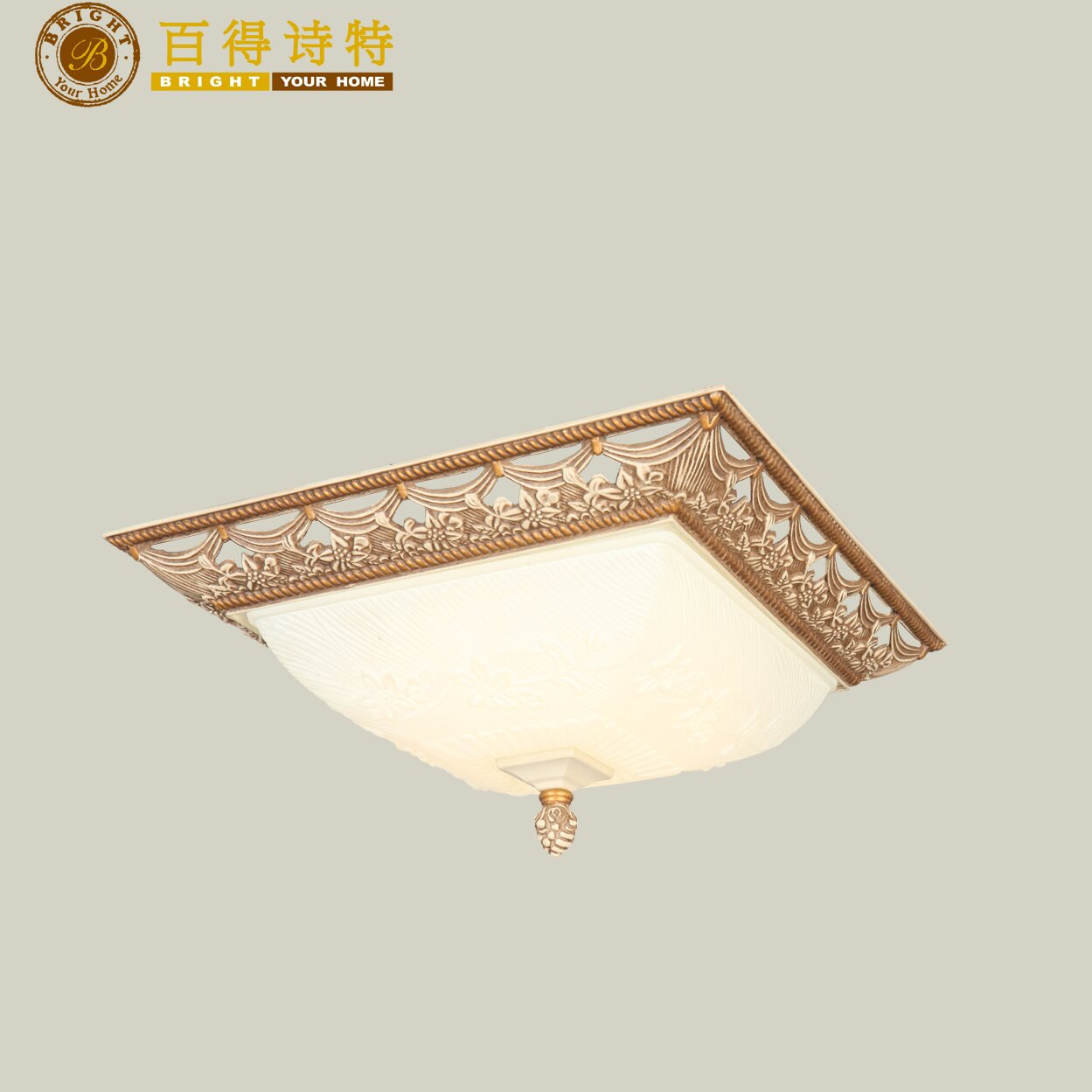 百得诗特耶诞玫瑰吸顶灯AO10餐厅/卧室/书房吸顶