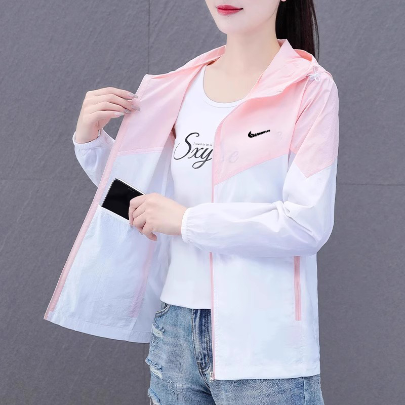 【官網(wǎng)正品】防紫外線防曬衣女2025夏新款冰絲薄款透氣防曬皮膚衣