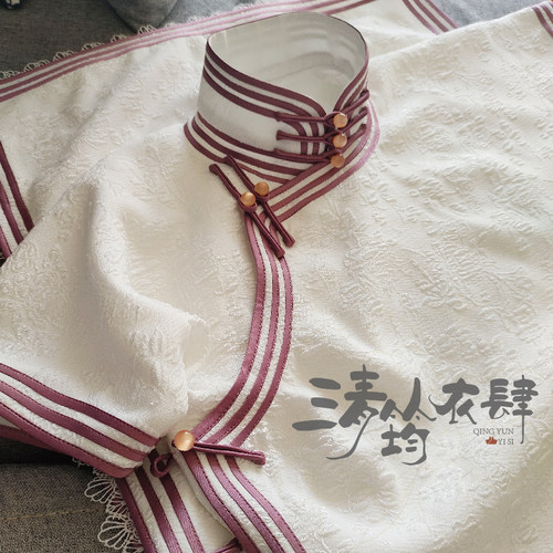 全开襟+古法平裁+量身定制+旗袍