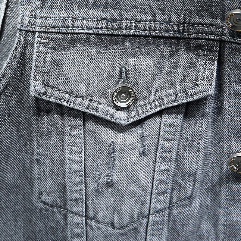 2021新款水洗牛仔马甲外套男士牛仔背心QT5031-5271-P115,男装背心/马甲,电商D218