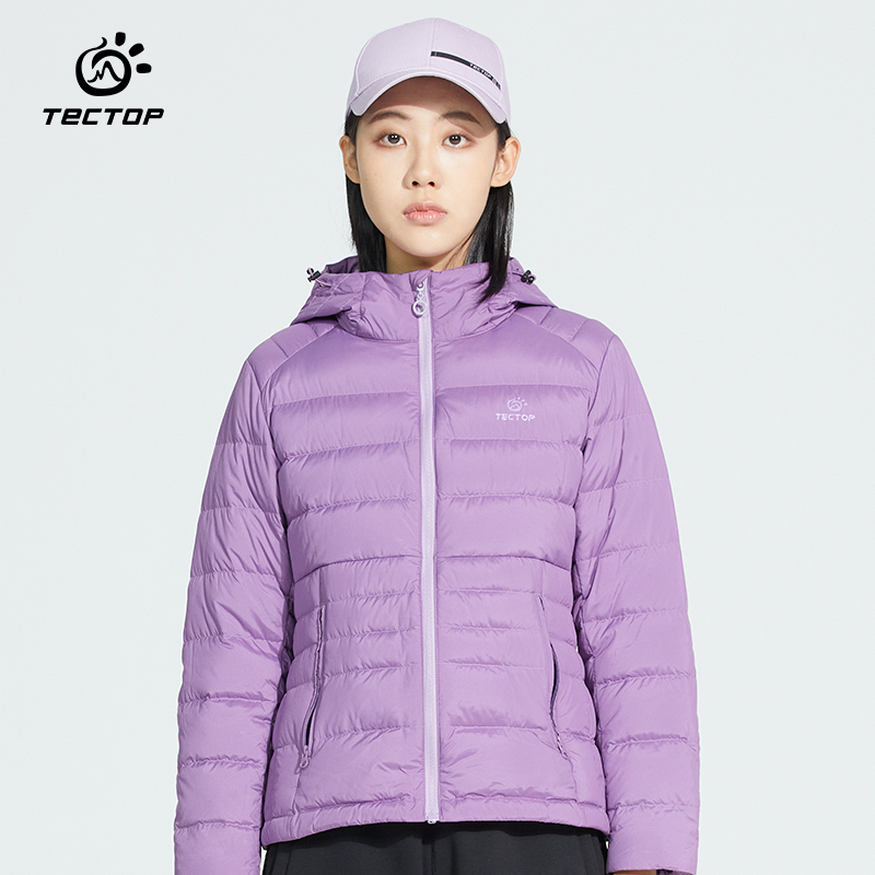 探拓户外保暖羽绒服男女款面包服