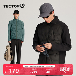 TECTOP探拓户外轻薄羽绒服男女轻量保暖登上防风夹克立领休闲外套