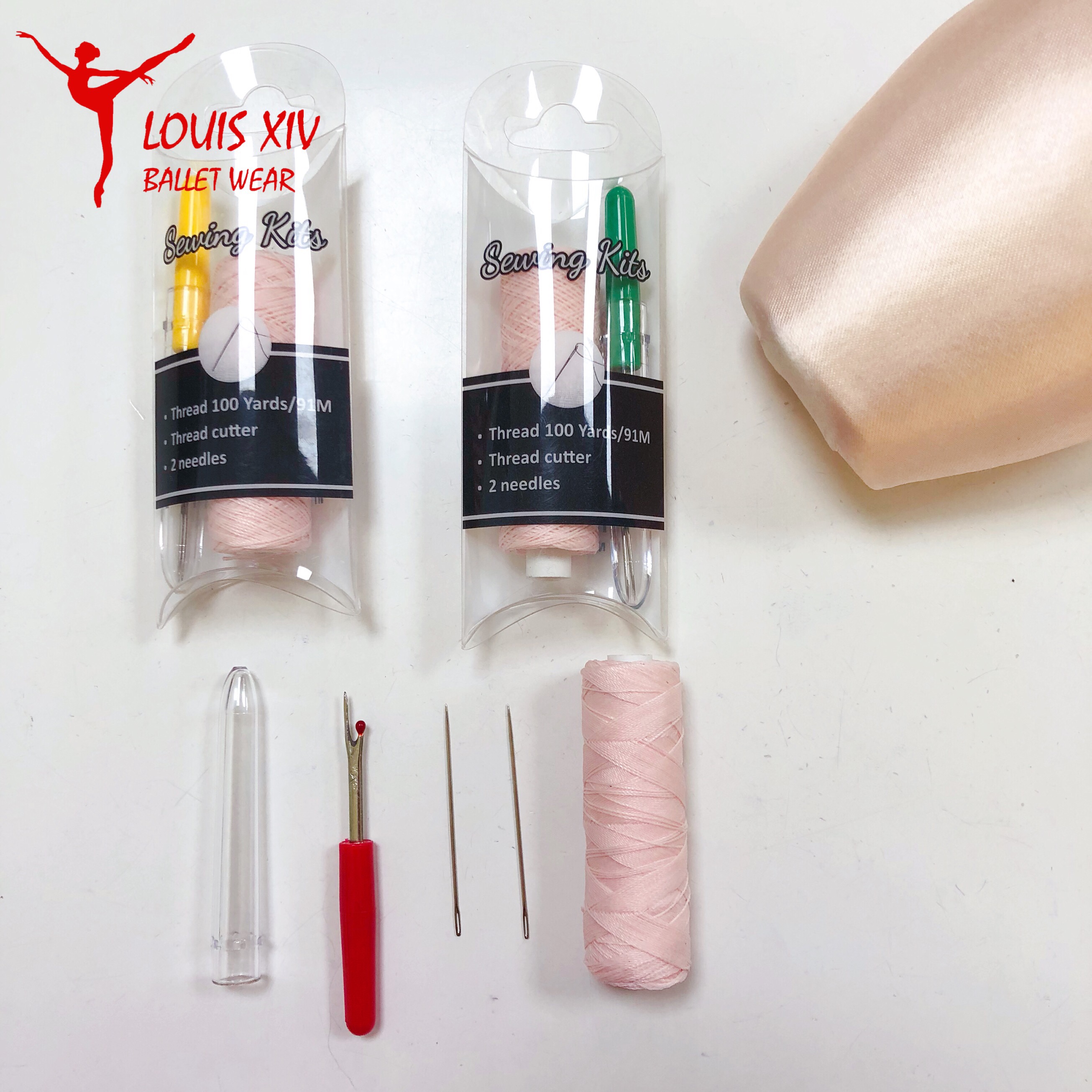 louisxiv芭蕾肉粉色鞋头可用