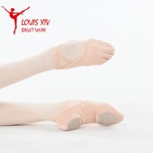 路易十四新款 儿童成人超显脚背 粉色 全弹力帆布软底鞋 芭蕾舞鞋