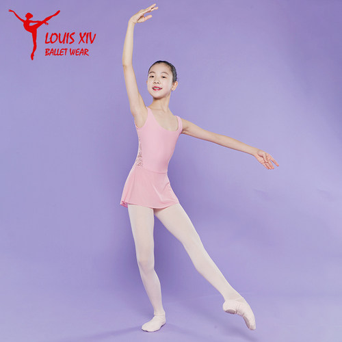 LOUISXIV蕾丝宽肩练功服