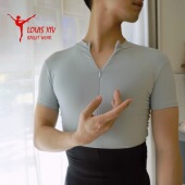 黑色拼 男生连体短裤 路易十四Giselle系列 芭蕾专业连体服练功服