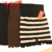 高腰波边练功短裤 芭蕾 冬季 条纹保暖系列 颜色入 LOUIS 3款 XIV