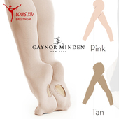 脚底有洞成人考级练功打底袜裤 Gaynor Minden美国芭蕾舞蹈连袜裤