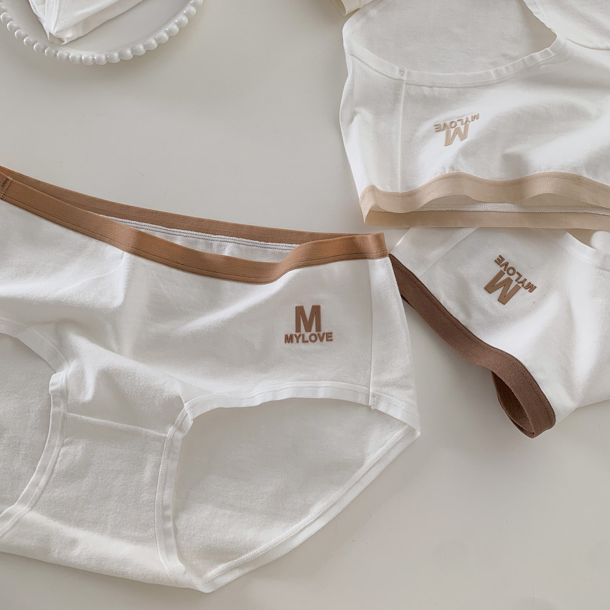 日常简约纯色印花透气速干