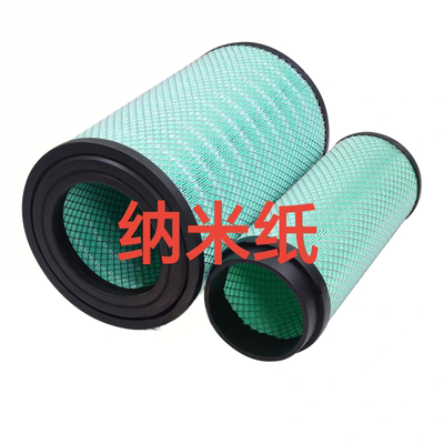 Pu2642空滤适配玉柴厦工柳工临工徐工50装载机30铲车2642空气滤芯