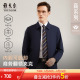 棉夹克春秋官方商务翻领可拆卸内胆外套 雅戈尔男士 行政夹克