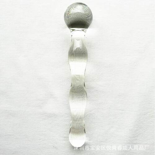 A glass-made anus used as a masturbation toy