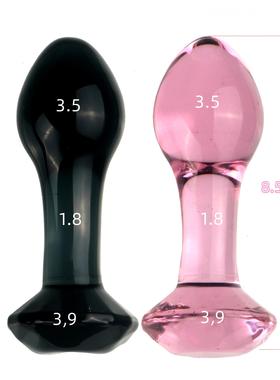 A glass-made anus used as a masturbation toy