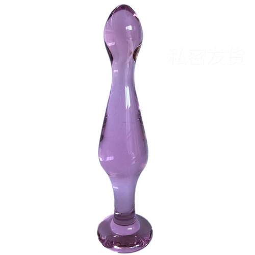 A glass-made anus used as a masturbation toy