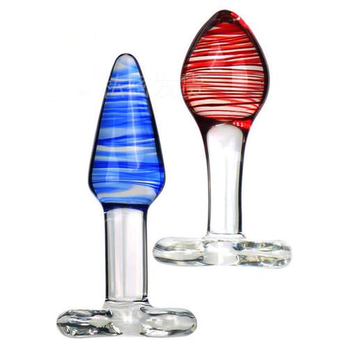 A glass-made anus used as a masturbation toy