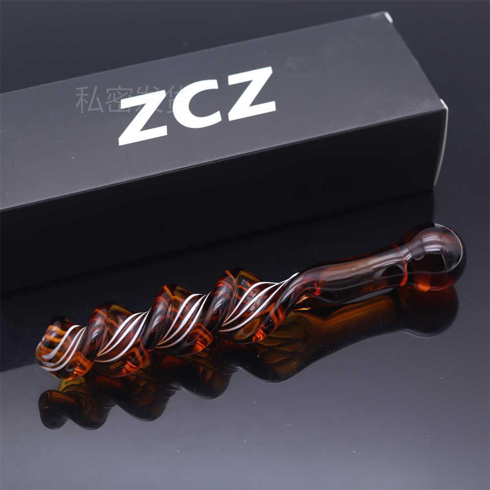 Glass-made femalemasturbation toy fake phallus adult product