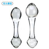 glass masturbation made used anus toy
