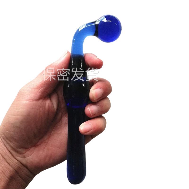 私密解压烟袋锅女用器 玻璃榜榜玻璃拉条玻璃器具女用玩具缓解压