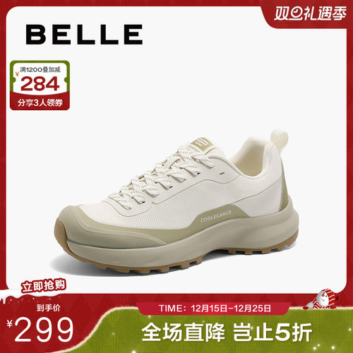 休闲鞋鞋女小白鞋百丽女运动鞋