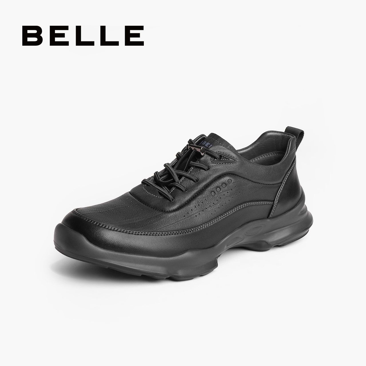 百丽男鞋厚底休闲鞋冬季新款商场免系带休闲运动鞋8HN01AM4,流行男鞋,时尚休闲鞋,淘宝优惠券,粉丝福利购,淘宝优惠卷