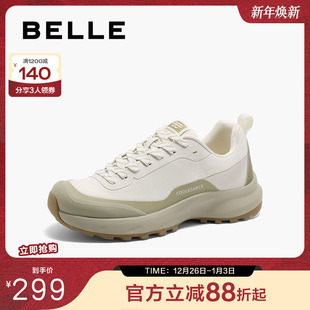 新款 女2025春季 运动鞋 户外小白鞋 D4G1DAM5 百丽女鞋 休闲鞋 子老爹鞋