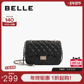 百丽包包女斜挎包中号小香风链条包商场高级感小包X6782BX3