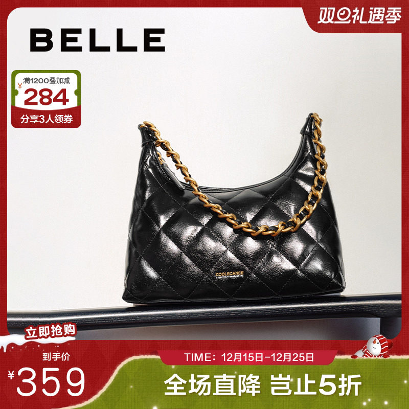 单肩包包女小香风同款斜挎百丽