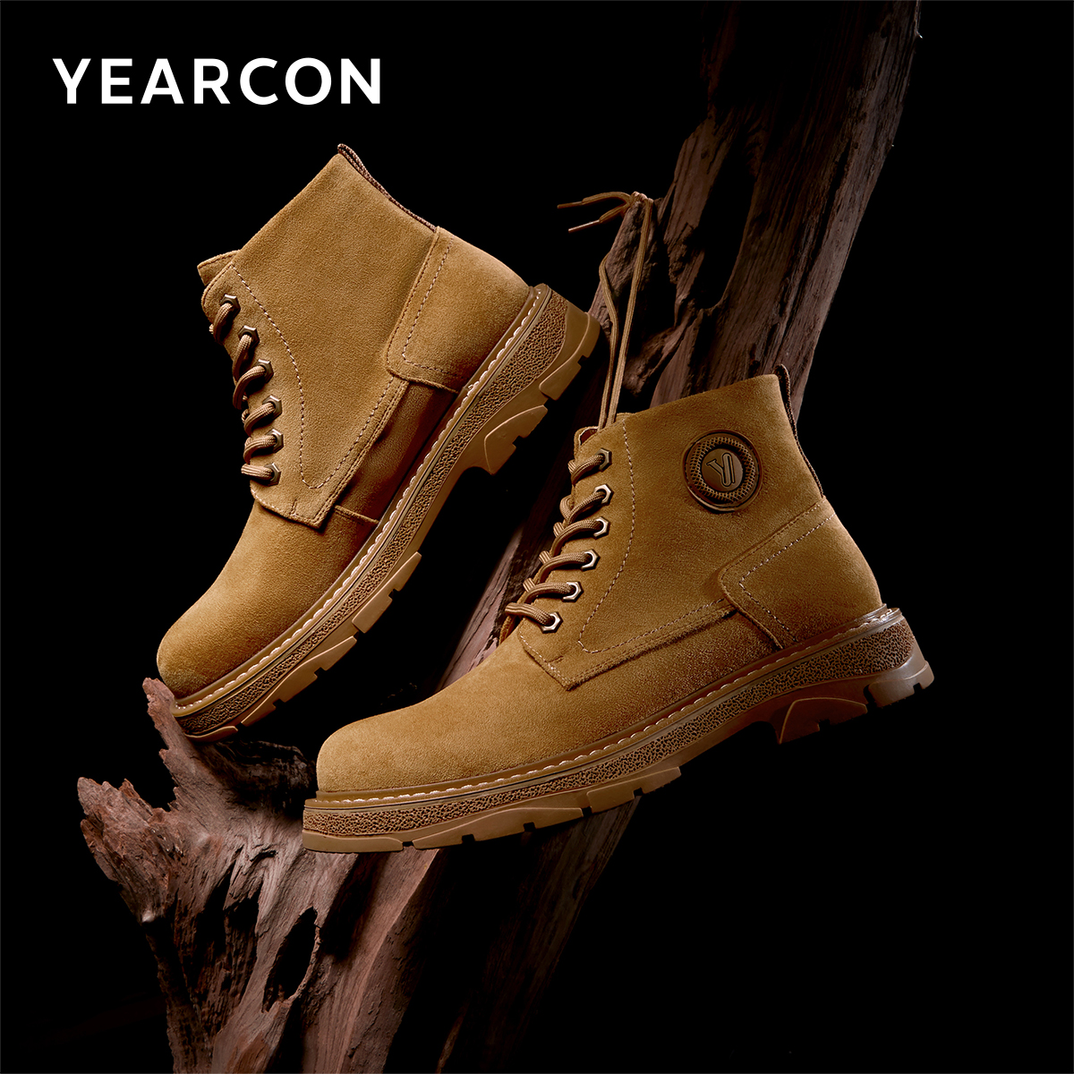 意尔康官方正品男鞋男靴马丁靴户外时尚休闲冬季时尚百搭英伦风