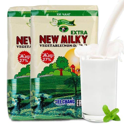 俄罗斯奶粉韩国进口植物性奶油粉