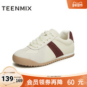 天美意平底芭蕾阿甘德训鞋 运动女休闲鞋 秋新KG007AM4奥莱