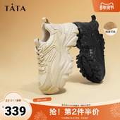 Tata他她网面透气厚底老爹鞋 女显脚小休闲运动鞋 奥莱秋新WOG01AM5