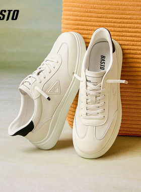 百思图2025春季新款商场同款简约户外运动板鞋男休闲鞋15029AM5