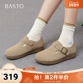 休闲女单鞋 百思图2025秋季 F3111CM5 勃肯鞋 时尚 新款 商场同款