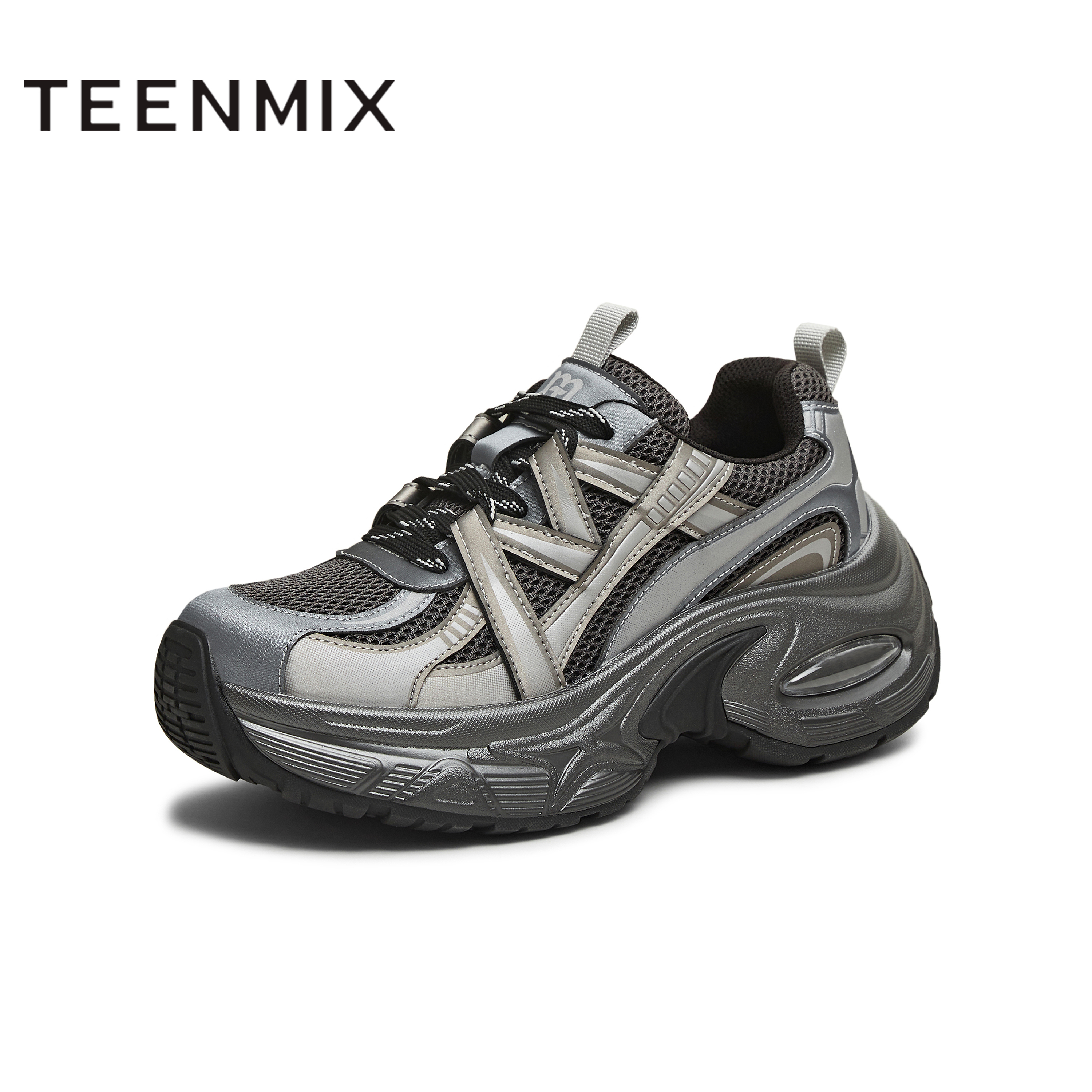 休闲百搭厚底系带