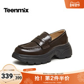 天美意2026春新款 BM841AA6 通勤女乐福鞋 商场同款 平底百搭单鞋