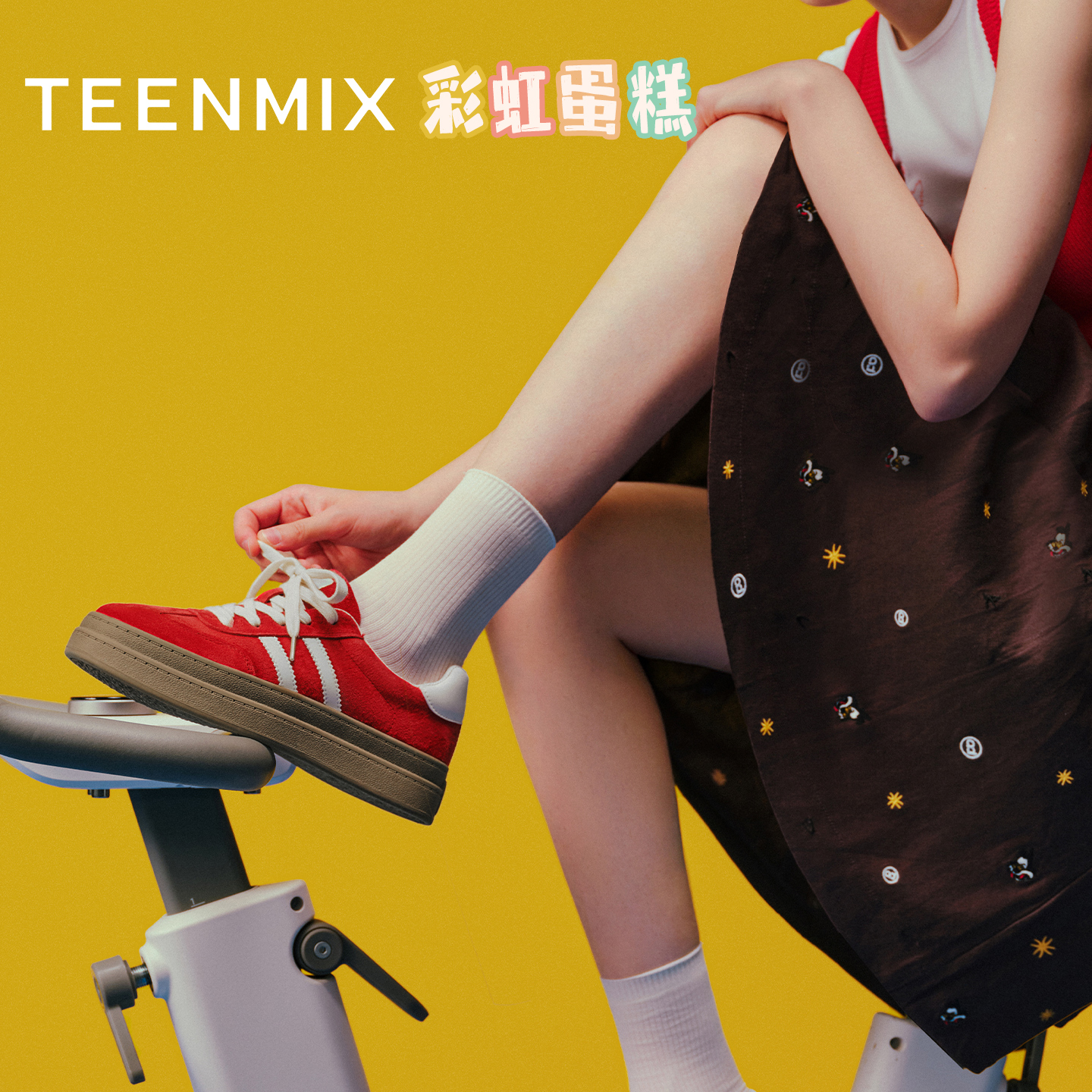 休闲复古百搭厚底