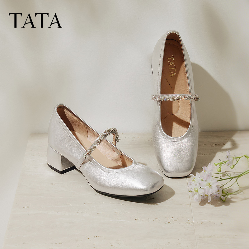 女时尚气质玛丽珍鞋