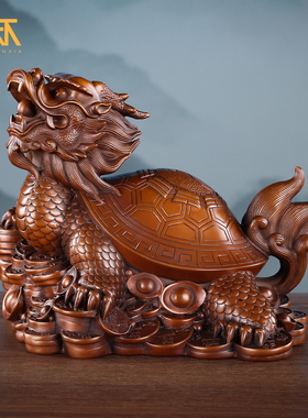 紫铜八卦龙龟开业礼品